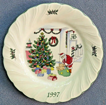Great NIKKO Happy Holidays 1997 Deck The Halls collector Christmas dinne... - $14.85