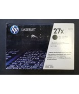 Genuine HP 27X Black Toner Cartridge C4127X - $44.06
