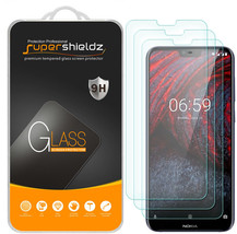 3X Tempered Glass Screen Protector For Nokia 6.1 Plus - £15.72 GBP
