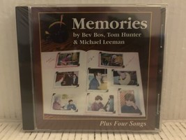 Memories Plus Four Songs by Bev Bos, Tom Hunter &amp; Michael Leeman CD - £11.83 GBP