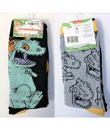 RUGRATS Cartoon Nickelodeon Crew Socks 2 Pair Size 6-12 NEW WITH TAG - €6,41 EUR