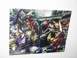 Transformers Poster #28 Dinobots VS Blitzwing and Astrotrain Pat Lee Grimlock Sw - £8.03 GBP
