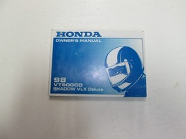 1998 Honda VT600CD Shadow VLX Deluxe Owners Operators Owner Manual NEW - $54.99