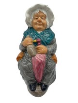 Wood &amp; Sons Charles Dickens Toby Jug “Mrs. Gamp” 1980 - $30.00