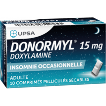 Donormyl 15 mg 10 comprimes pellicules secables thumb200
