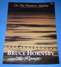 Bruce Hornsby Sheet Music Vintage 1986 Western Skyline - £18.09 GBP