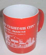 Prescott, Arizona 2004 Christmas ceramic coffee mug &quot;Arizona&#39;s Christmas... - £11.73 GBP