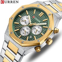 CURREN Men&#39;s Quartz Watch with Stainless Steel Band 0236 - £23.97 GBP+