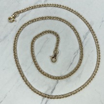 Gold Tone Chain Link Skinny Purse Handbag Bag Replacement Strap - $12.86