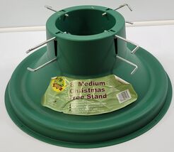 *E) Yule Rite 8 Foot Medium Plastic Christmas Tree Stand - $14.84