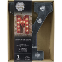 Metal Marquee Letter Y Galvanized Silver 9.875 Inches - €41,71 EUR