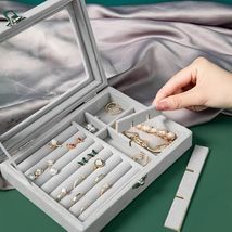 Jewelry Box for Women Girls, Personalized Bridesmaid Gifts, Travel Jewel... - £11.50 GBP