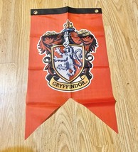 Gryffindor Banner Wall Crest 12” x 20” Harry Potter Flag Hanging Decorat... - $93.64 MXN