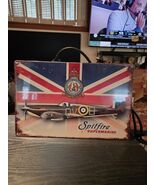 Retro Spitfire Union Jack Metal Sign 18 x 12 Inches Royal Air Force Supe... - $33.56 CAD