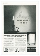 Print Ad Servel Electrolux Gas Refrigerator Vintage 1937 Full-Page Advertisement - £9.61 GBP