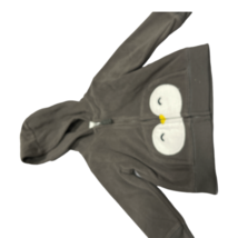 allbrand365 designer Infant Boys Penguin Hoodie Size 12M Color Grey - £27.09 GBP