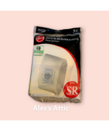(3) Hoover Vacuum Cleaner Bags Type SR 59134122 401011SR GENUINE Parts - $13.58 CAD