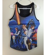 Star Wars Tank Top Youth Boys Small Multicolor Knit Sleeveless Round Nec... - $8.49