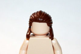 Minifigures Blocks Long Brown Pony Tail Male Hair For - $2.13