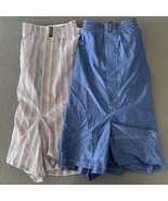 Jockey 2XL Classic Full Cut Boxer Men&#39;s 2 pack blue and stripped 44-66 - $14.99