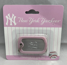 New York Yankees Fragranced Dog Tags Necklaces  For Her  Pink  MLB - £5.28 GBP