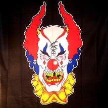 Wild Clown Wall Banner WB201 Flag Tapestry Biker Style - £5.30 GBP