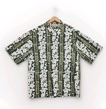 ONeill Hreen Floral Mens Button Up Hawaiin Short Sleeve Shirt &quot;Original O&#39;NEILL&quot; - $9.68