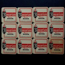 Bavarian Premium Beer Coasters 12 Vtg Mt. Carbon Brewery Pottsville PA - £6.32 GBP