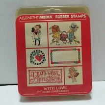 With Love From Mary Engelbreit All Night Media Rubber Stamps - £9.59 GBP