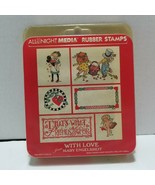 With Love From Mary Engelbreit All Night Media Rubber Stamps - £9.56 GBP