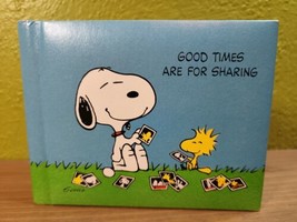 Vintage 1982 Peanuts Snoopy Woodstock Photo Album Hallmark Cards  6 x 9 ... - $34.64
