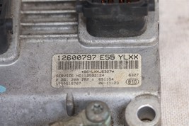 Cadillac Ecu Ecm PCM Engine Computer Electronic Control Module 12600797 E55 YLXX image 4