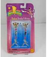 Mighty Morphin Power Rangers Radiant Jewelry Collection Dangling Earring... - £14.70 GBP
