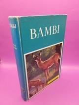 BAMBI by Felix Salten, A Thrushwood Book, Grosset&amp; Dunlap Library Binding 1929 - $9.52