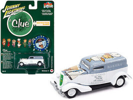 1933 Ford Delivery Van White w Gray Top Mrs. White w Poker Chip Collector&#39;s Toke - £16.33 GBP