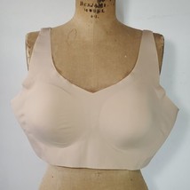 Bali Size 2XL NWOT Bra Seamless Beige T-Shirt Adjustable Straps Removable PadS - £14.63 GBP