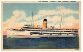 Steamer Catalina Santa Catalina Islands, California Ship Postcard. Posted 1955 - £17.76 GBP