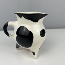 Cow Creamer Tree Legged 4” Pitcher With Udders Very Cute - £11.86 GBP