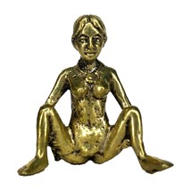 E Pher Punk Charming Thai Amulet Brass Gold Holy Lucky Love Magic Talisman - £11.79 GBP