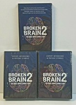 Broken Brain 2 The BODY-MIND Connection Dvd Set 8-PART DOCU-SERIES + Interviews - £59.30 GBP
