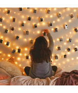 100 LED light 40 Photo Clip Copper Wire String –Camping, Birthday, Chris... - $25.00
