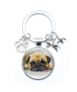 Pug Keychain Gift for Pug Lovers - £2.34 GBP