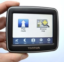 TomTom BLACK EASE Car GPS 3.5&quot; LCD Set USA Canada America Maps LIFETIME ... - £29.99 GBP