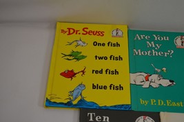 Dr Seuss Book Lot My Mother Ten Apples Hop on Pop One Fish Mr Brown Moo Vtg HC - £27.48 GBP