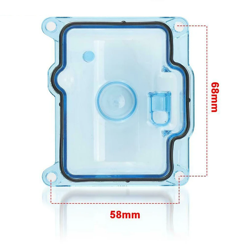 Motorcycle Carburetor Clear Bottom Transparent Float Bowl Oil Cup for PWK 33 3 - £16.41 GBP