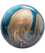 Hammer Raw Hammer Pearl Blue Silver White PRE-DRILLED Bowling Ball - $129.95