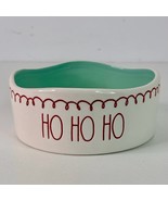 Rae Dunn Small Pet Food or Water Bowl HO HO HO NEW - $317.07 MXN