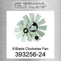 393256-24 9 Blade Clockwise Fan Made By American Cooling (New Aftermarket) - £280.83 GBP