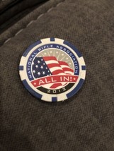 2012 National Rifle Association &quot;All In&quot; Challange Coin - $10.40