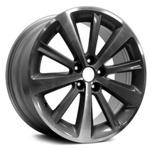 Wheel For 09-12 Lincoln MKS 19x8 Alloy 10 Spoke Painted Charcoal Gray 5-... - £394.27 GBP